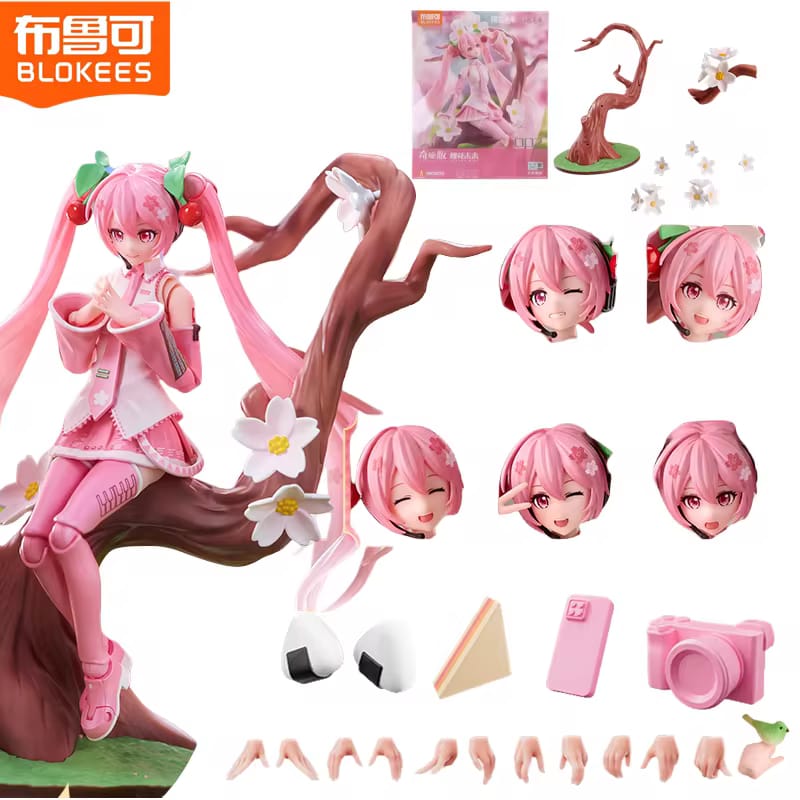 (READY) Blokees Hatsune Miku - Fantastics Edition - Sakura Miku (READY) Blokees Hatsune Miku - Fantastics Edition - Sakura Miku